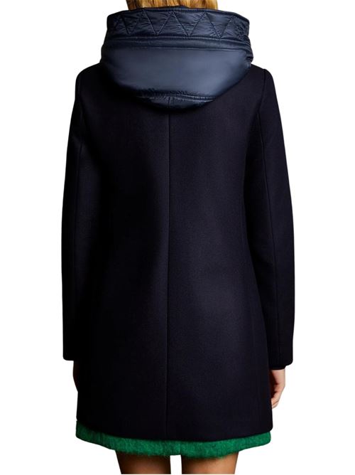 Cappotto Donna Blu con cappuccio FAY | NAW59473430SGLU809